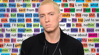 Eminem on Patiently Waiting  Rhymes Highlighted [upl. by Kecaj]