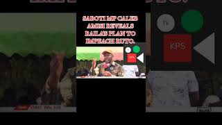 Saboti Mp Caleb Amisi Reveals Railas plan to impeach Ruto KPSTv [upl. by Finlay931]