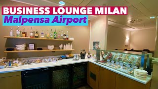 MILAN BUSINESS LOUNGEAirport Malpensa Terminal 1 Via Milano Business Lounge [upl. by Thad]