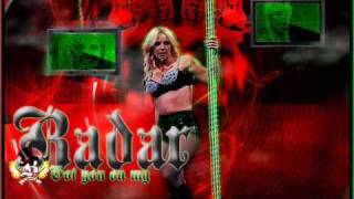 Britney Spears  Radar Circus Tour Studio Version  Instrumental With Back Up Vocals [upl. by Pejsach]