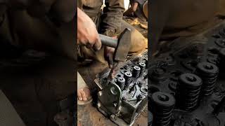 Head Valve Inspection and Testing Engines mechanicworkshop short viralshorts enginerepair auto [upl. by Mukul]