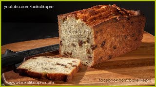 Easy Moist Raisin Banana Bread Recipe [upl. by Euqinimod378]