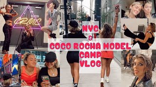 NYC VLOG  COCO ROCHA MODEL CAMP [upl. by Aliek]