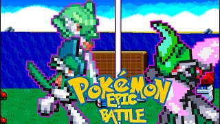 Pokemon Sprite Battle Gardevoir and Gallade VS Iron Valiant [upl. by Moureaux]