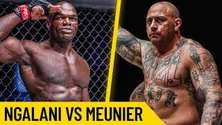 NO CONTEST 🚫🤯 The SHOCKING Finish To Alain Ngalani vs Andre Meunier [upl. by Aihk]