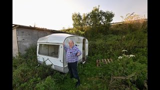 Classic Caravan Field find 1970 A  Line tourer  Andy Jenkinson caravan industry expert [upl. by Nyrhtak]