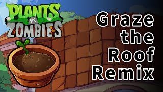 Plants Vs Zombies  Graze The Roof REASAN Remix V4 [upl. by Alaet]