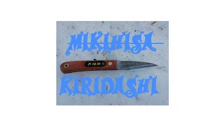 Mikihisa folding Kiridashi knife [upl. by Choo995]