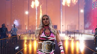 WWE 2K24  Torrie Wilson and Charlotte Flair VS Tiffany Stratton and Kiana James [upl. by Delila]