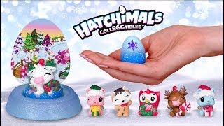 Ouverture de la collection complète des ŒUFS HATCHIMALS DE NOËL [upl. by Uela418]