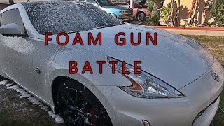 FOAM GUN vs HARBOR FREIGHT FOAM GUN vs FOAM CANNON [upl. by Talie780]