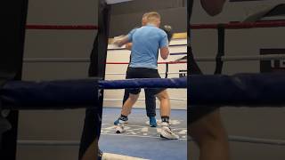 Campbell Hatton CRASHES pads with NEW trainer Barry Smith boxing [upl. by Ennaoj]