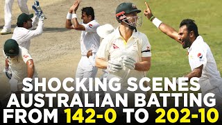 Shocking Scenes in Tests  Australia From 1420 to 20210 All Out vs Pakistan  Test  PCB  M7C2A [upl. by Merola]