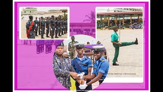 POTSIN TI Ahamdijja SHS won the 9th Regional Cadet Drill Competition in central region [upl. by Ritz]