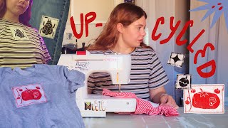 𝓪𝓻𝓽 𝓵𝓸𝓰 UpCycling as a Beginner amp Selling Clothes [upl. by Gnahc]