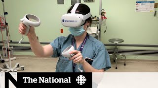 How virtual reality is improving surgical skills during the pandemic [upl. by Costanzia]