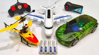 Radio Control Airbus A380 and Remote Control Racing Rc Car Unboxing helicopter aeroplane jahaj z [upl. by Barram415]