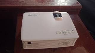 Excelvan EHD09 Mini LED Multimedia Home Theater Projector [upl. by Aetnahs]