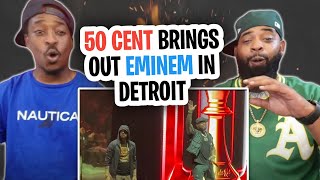 TRETV REACTS TO  50 Cent brings out Eminem in Detroit for quotPatiently Waitingquot amp quot Sep 17 2023 [upl. by Theone1]