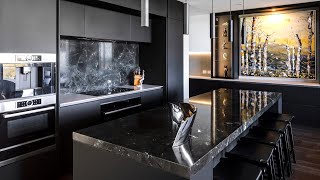 71 Matte Black Kitchens Interior Design Ideas [upl. by Phares590]