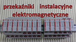 Przekaźniki elektromagnetyczne instalacyjne [upl. by Gresham]