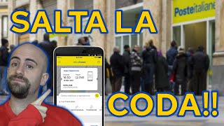 Come prenotare un TICKET con POSTE ITALIANE per SPEDIRE un PACCO o fare lo SPID SALTANDO la CODA [upl. by Vescuso63]