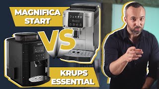 Delonghi Magnifica Start VS Krups Essential  Quelle machine choisir [upl. by Oiramat]