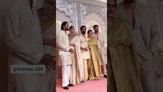 Sunil Shetty Family Ambanis Wedding ambani shorts trending youtubeshorts [upl. by Seidler]