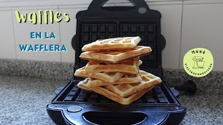 Cómo Usar La WAFFLERA  Waffles dulcessalados [upl. by Holder165]