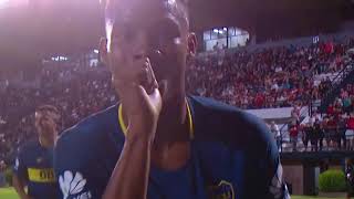 Gol de Wilmar Barrios  Estudiantes 01 Boca  Superliga 2017  fecha 12 [upl. by Carman720]