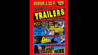 Trailers 25 Horror amp SciFi of the 50s amp 60s  Something Weird Video 1992 [upl. by Zeeba]