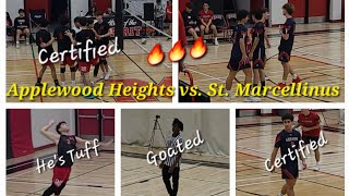 Applewood Heights vs St Marcellinus  ROPSSAA Senior Boys Volleyball  October 31st 2024 [upl. by Sawyere978]