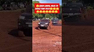 Dodge ram e Hilux quem tem mais forçacaminhão caminhoneiro [upl. by Aisatal827]