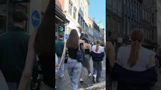 DENMARK  Worlds longest shopping street walking tour COPENHAGEN septemeber 2024 [upl. by Ahsiral]