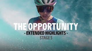 Extended Highlights  Stage 5  Tour de France Femmes avec Zwift 2024 [upl. by Eittocs]