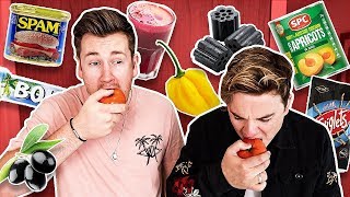 TRYING FOODS JACK MAYNARD HAS NEVER LIKED [upl. by Salena]