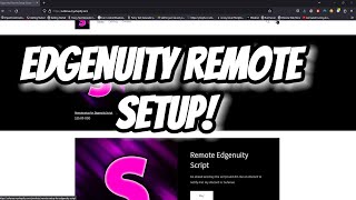 Edgenuity Remote Setup [upl. by Tnairb]