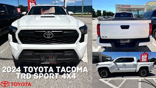 2024 TOYOTA TACOMA TRD SPORT 4X4 [upl. by Mcgrath]