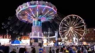 Allentown Fair rides  August 30 2013 [upl. by Lihkin]