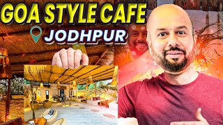 Goa style cafe in jodhpur  KREQ  Street Food India [upl. by Lleder]