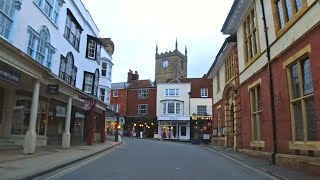 A Drive through English Countryside Steeple Ashton to Liddington 4K [upl. by Adnovoj]