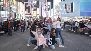 KPOP IN PUBLIC NYC  ONE TAKE BTS 방탄소년단 ‘DNA’ Dance Cover [upl. by Doro]