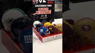 Ya viste los cascos del KFC de la NFL mexico nfl nflmexico kfc coleccionismo [upl. by Arndt]