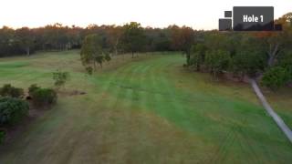 Oxley Golf Club  Hole 1 [upl. by Adamsun694]