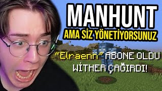 YENİ Manhunt Ama Aboneler Oyunu Yönetiyor EFSANE TUR  Minecraft Doğukan Adal [upl. by Akehsar]