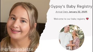 Gypsy Rose Blanchard  👶🏻 Inside Her Pricey Baby Registry 🍼 [upl. by Ahsla]