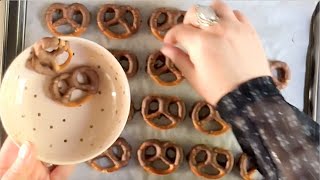 🥨🍫 CHOCOLADE PRETZELS MAKEN 3 MANIEREN [upl. by Eecak]