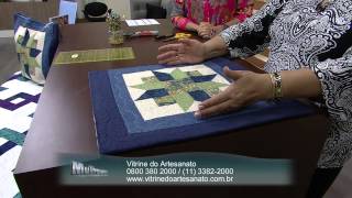 Mulhercom 27112014 Ana Consentino  Ecobag em patchwork Parte 22 [upl. by Rahman]