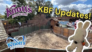 Knotts Berry Farm Updates Camp Snoopy Ride Refurbs Log Ride MonteZOOMAScary Farm amp Hotel [upl. by Naujit]