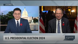 Michael Serapio previews US election results – November 5 2024 [upl. by Asirram]